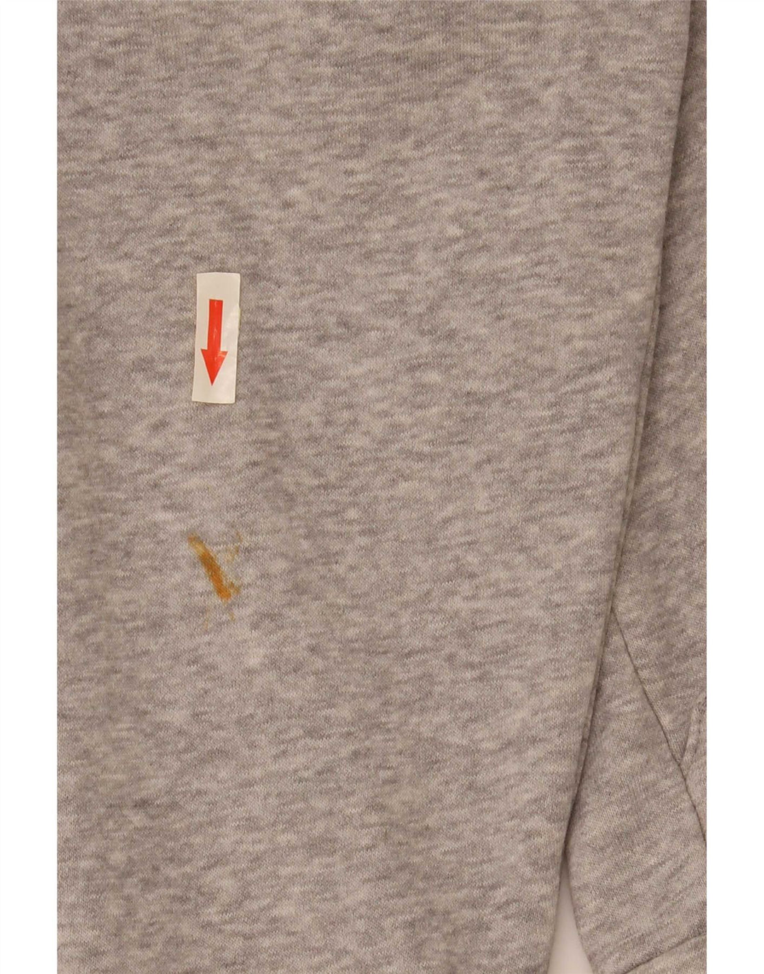 Suéter Adidas masculino 3D Arc Zip com capuz cinza médio algodão