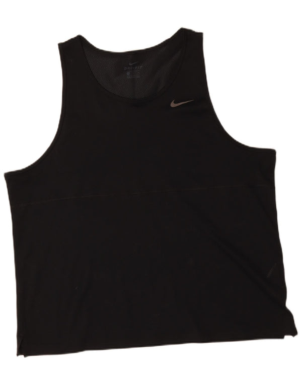 Colete Nike Masculino Dri Fit Top 2XL Poliéster Preto