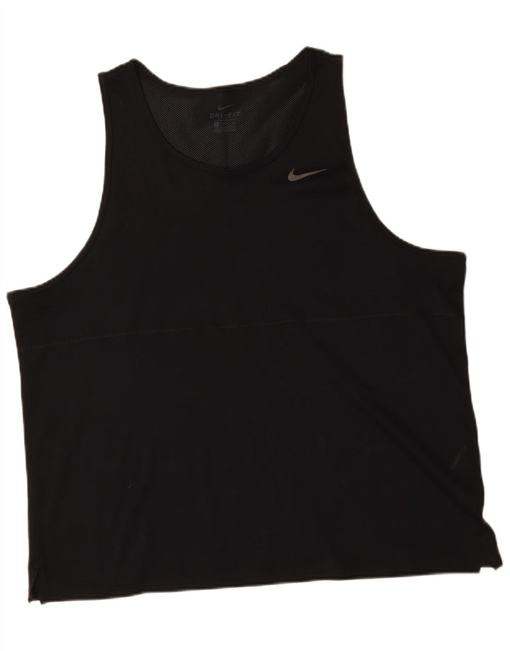 Colete Nike Masculino Dri Fit Top 2XL Poliéster Preto