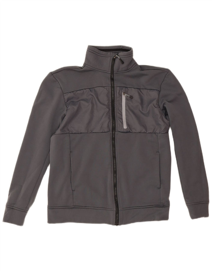The North Face Mens Treino Top Jacket Pequeno Poliéster Cinza