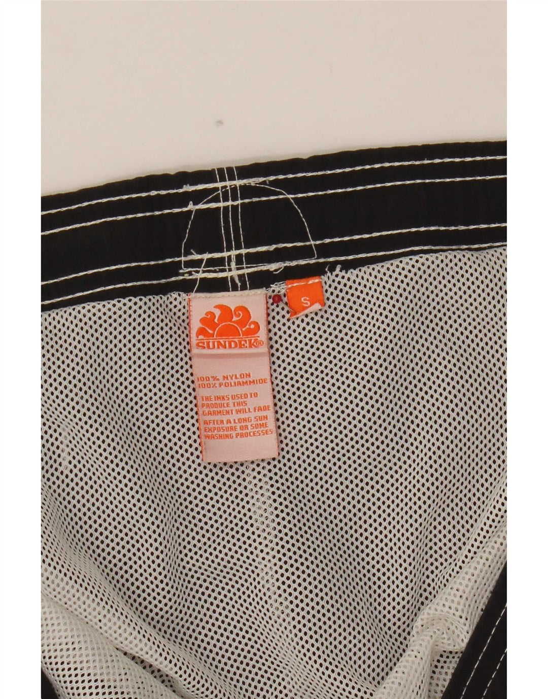 Shorts de natação masculino Sundek pequeno cinza nylon