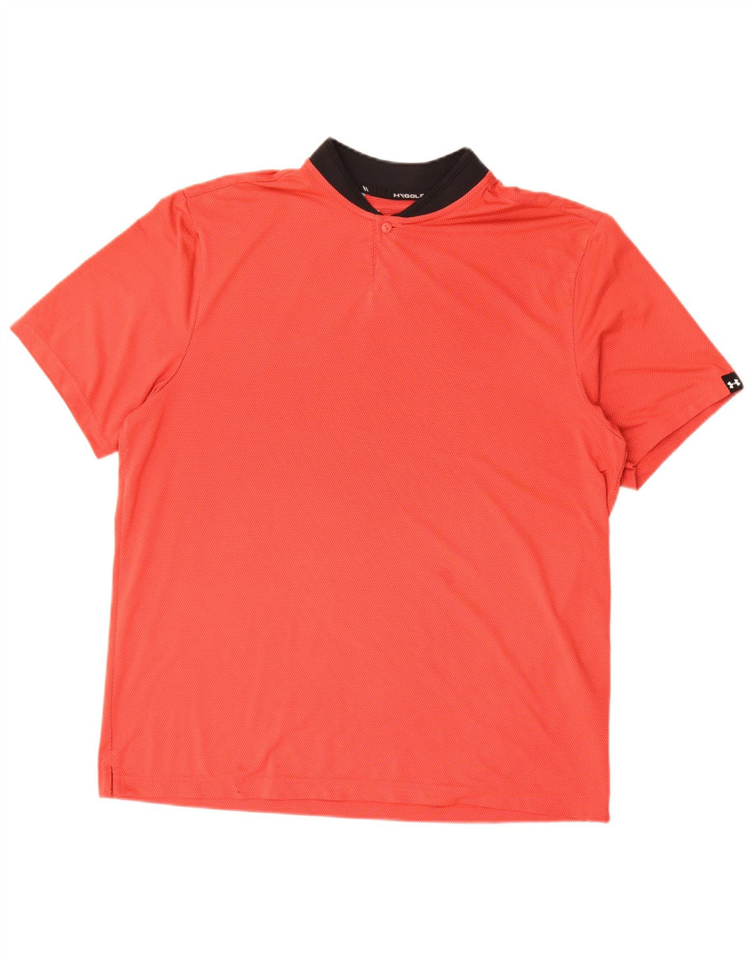 Camisa polo masculina Under Armour grande poliéster colorblock vermelho