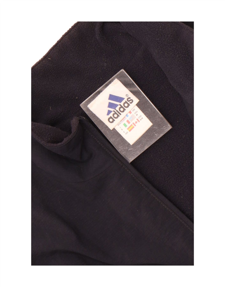 Adidas Mens Pullover Treino Top Jacket UK 40/42 Médio Azul Marinho
