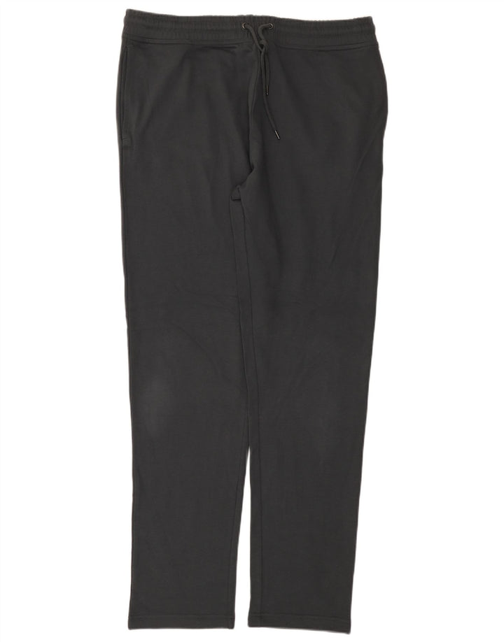 Calça de treino feminina Marks & Spencer Reino Unido 16 grande algodão cinza