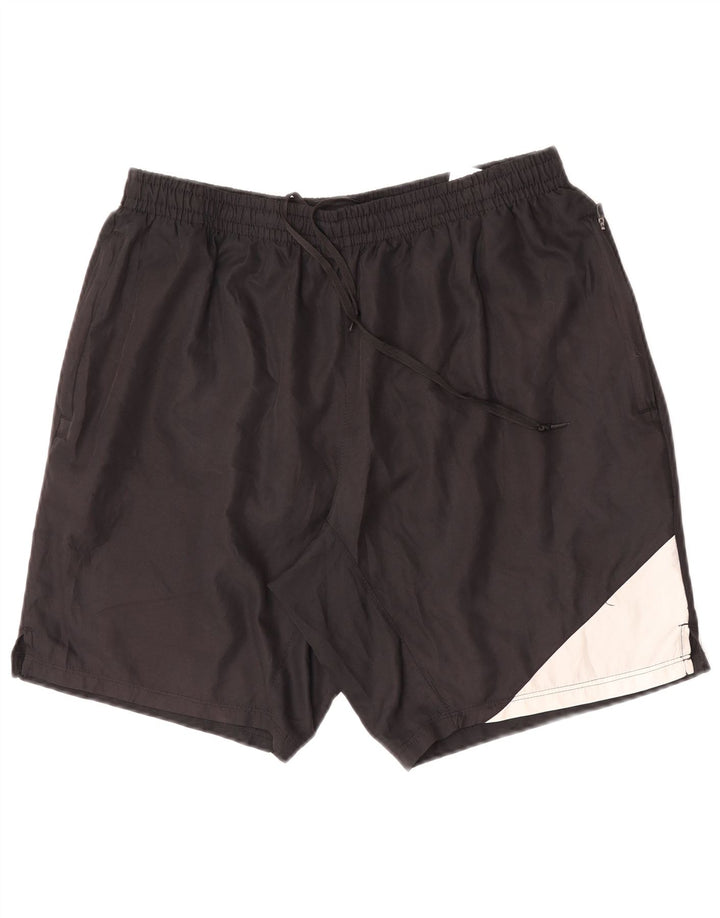 Umbro Mens Sport Shorts Grande Poliéster Colorblock Preto