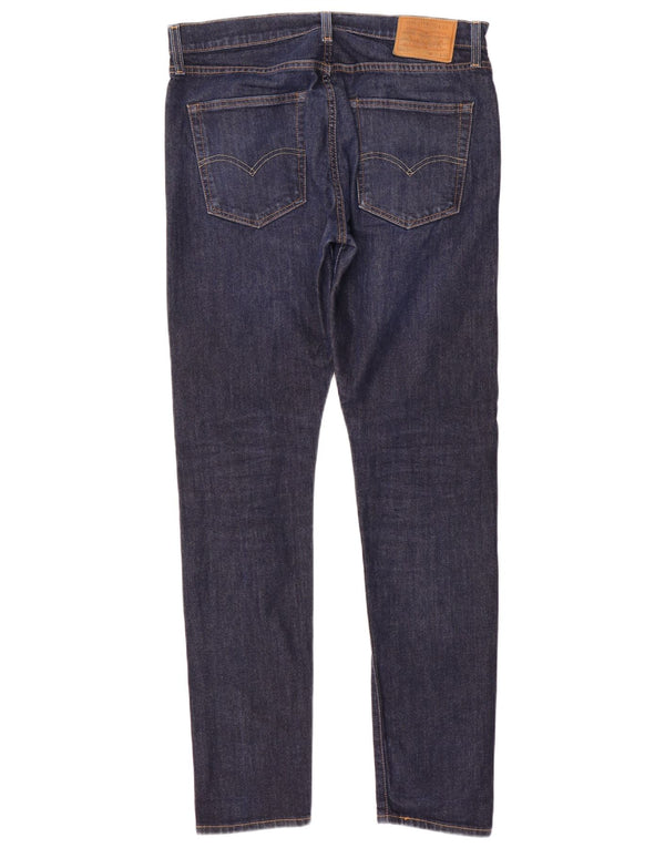 Jeans masculino Levi's 512 Slim Tapered W34 L34 azul marinho algodão