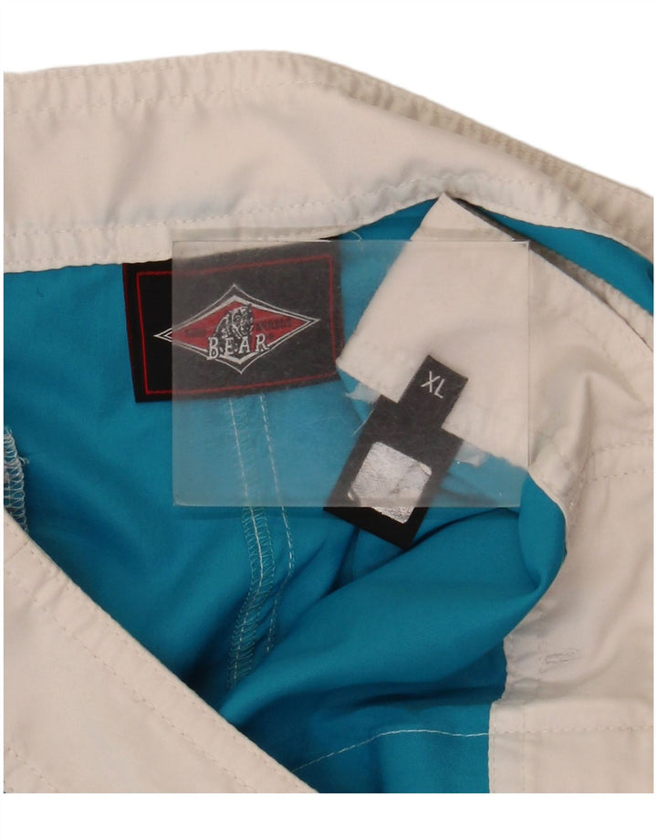 Shorts de natação masculino Bear XL azul colorblock