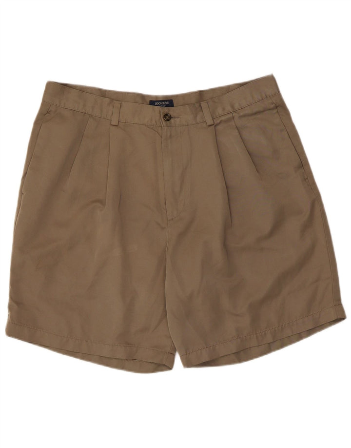 Dockers Mens Pegged Chino Shorts W34 Grande Bege