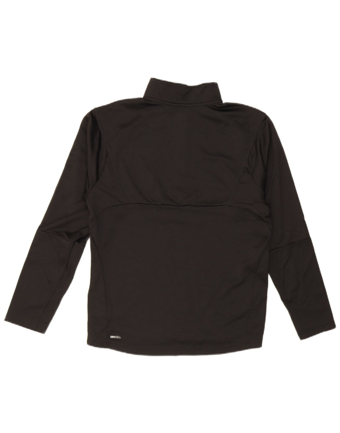Puma Mens AS Gatineau Graphic Zip Neck Pulôver Treino Top Pequeno Preto