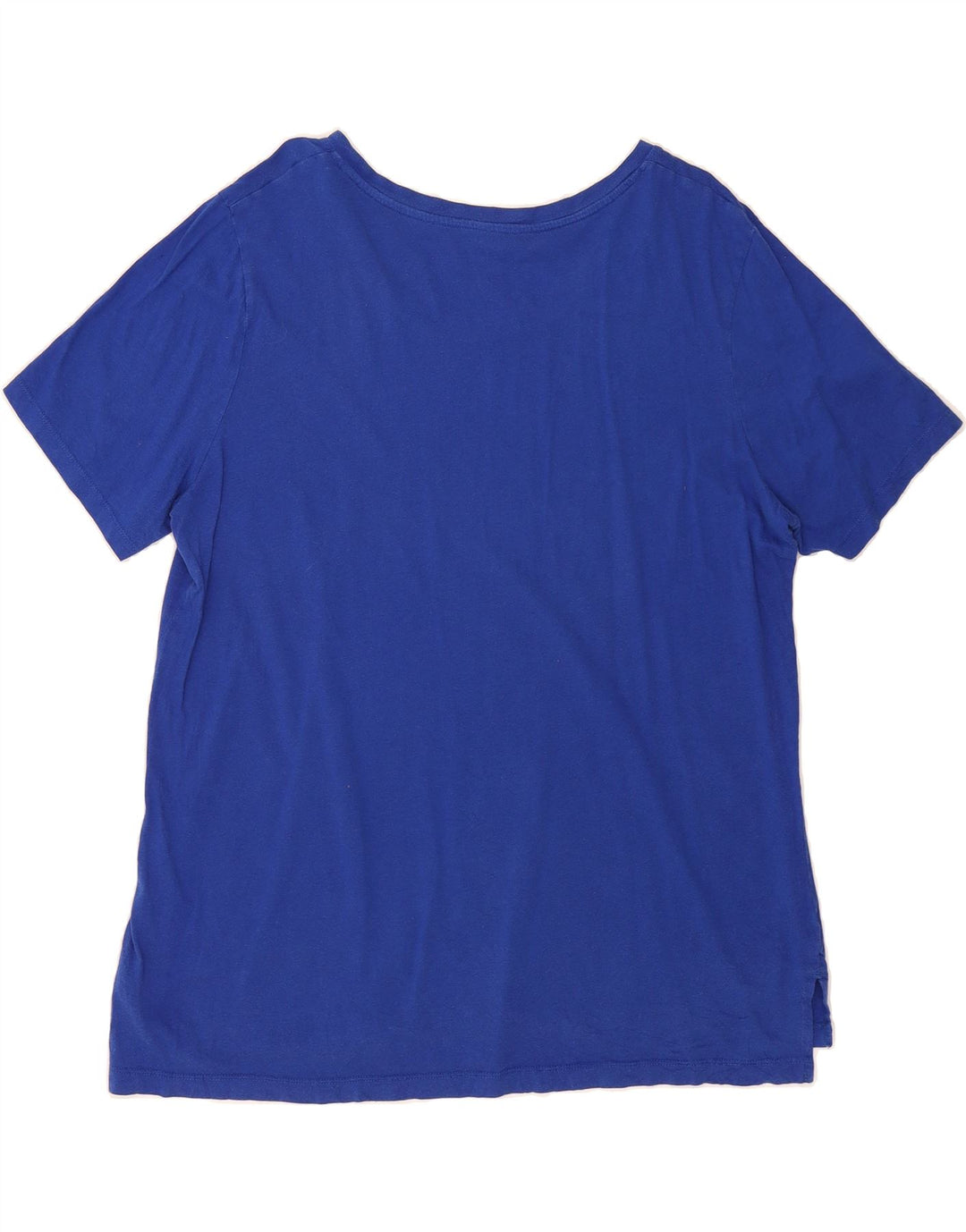 EDDIE BAUER Womens T-Shirt Top UK 20 2XL Blue Cotton Vintage Eddie Bauer and Second-Hand Eddie Bauer from Messina Hembry 