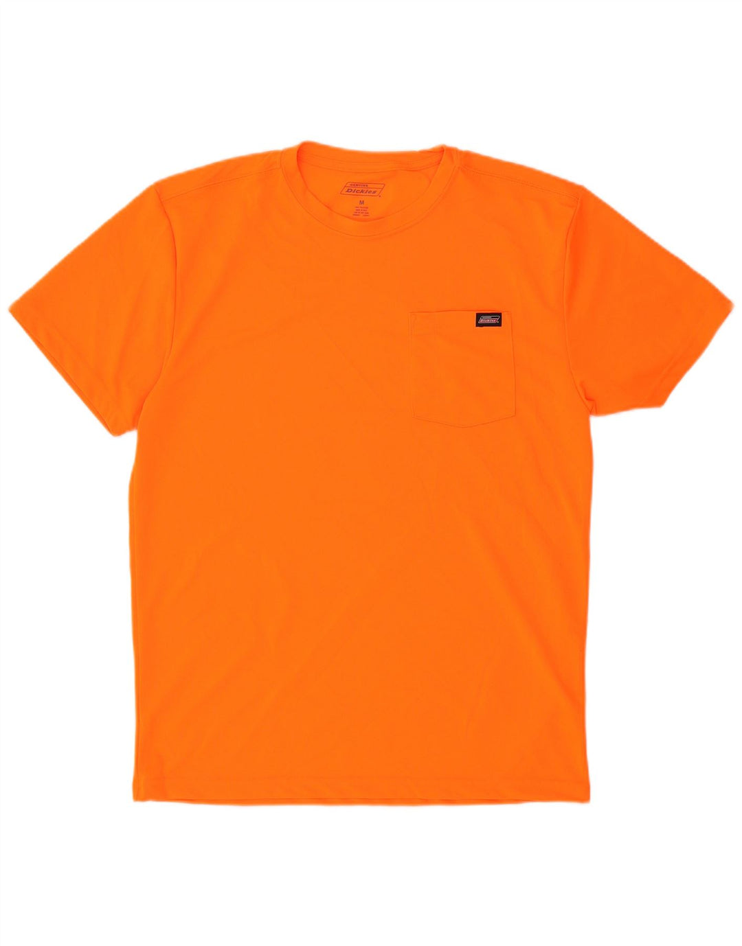 Camiseta masculina DICKIES poliéster laranja médio