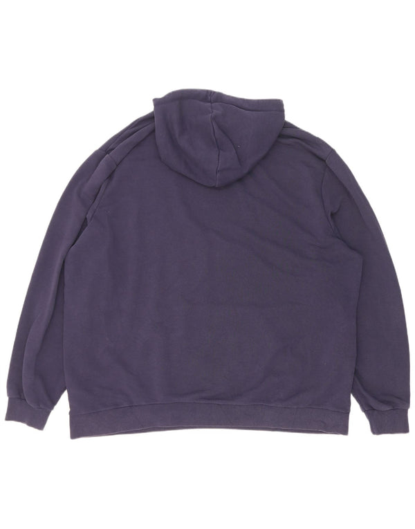 Puma masculino moletom com capuz 2XL algodão azul marinho