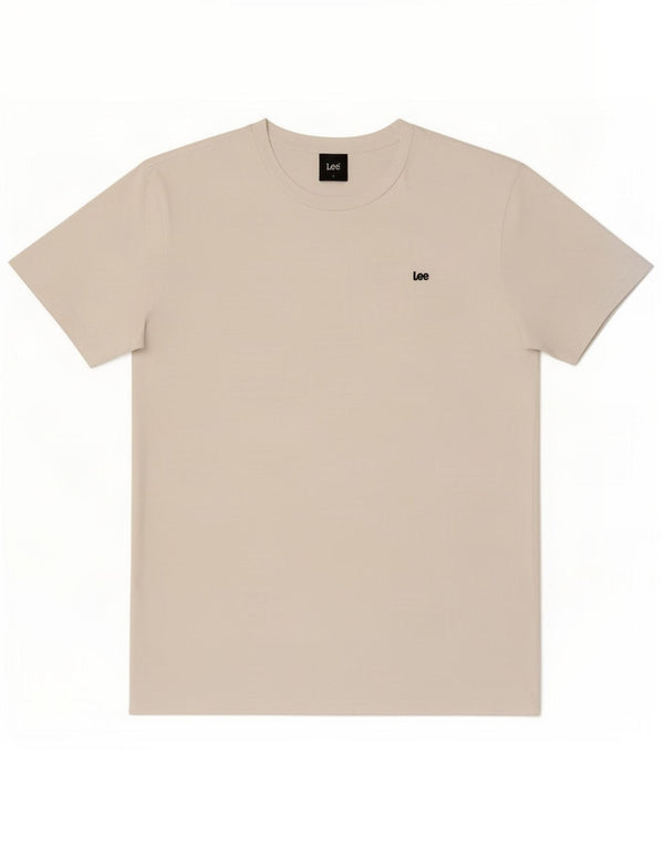 Camiseta masculina Lee grande branca