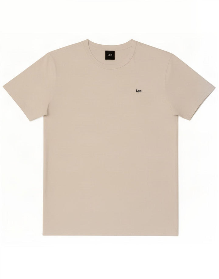 Camiseta masculina Lee grande branca