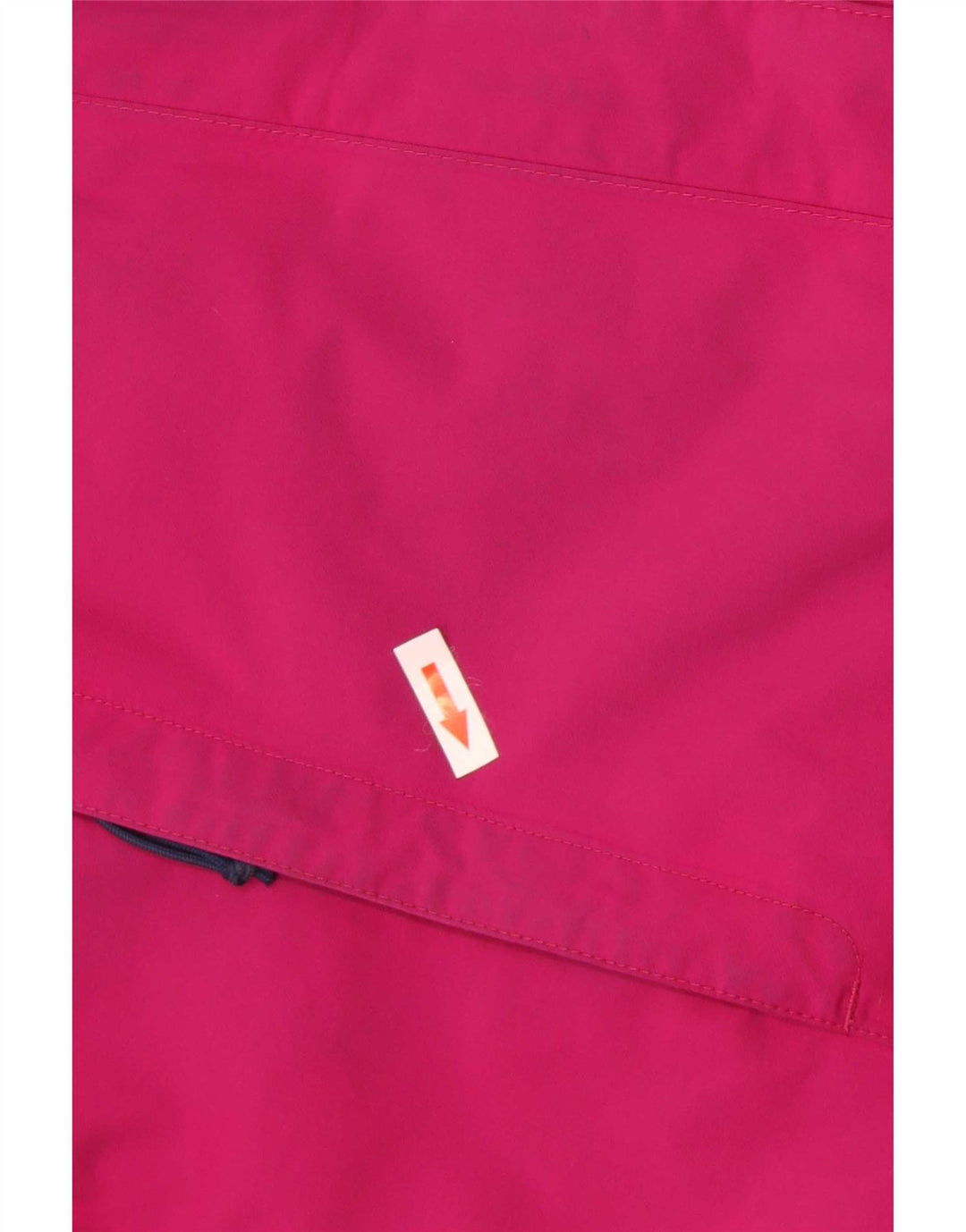 Jaqueta corta-vento feminina com capuz The North Face Reino Unido 14 poliéster rosa médio