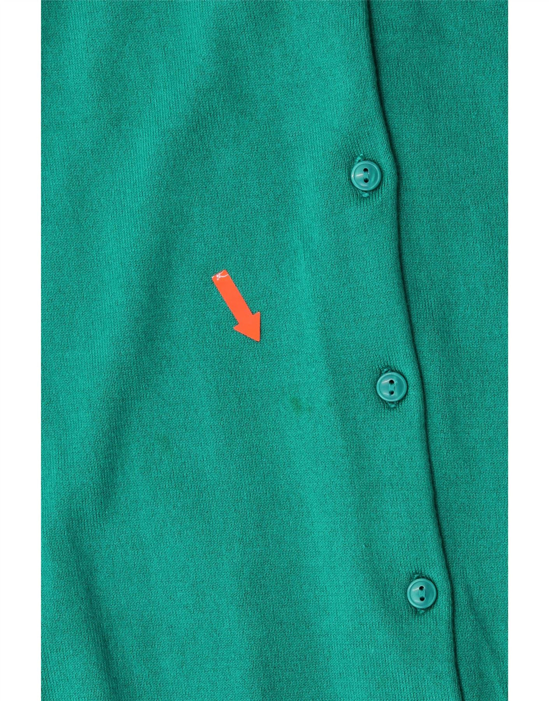 Suéter cardigã feminino L.L.BEAN Reino Unido 18 XL algodão turquesa