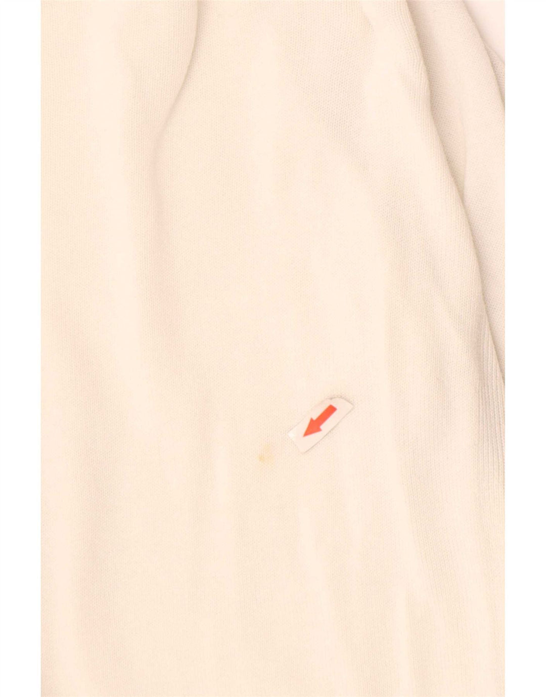 Suéter cardigã feminino Marks & Spencer UK 10 pequeno algodão branco