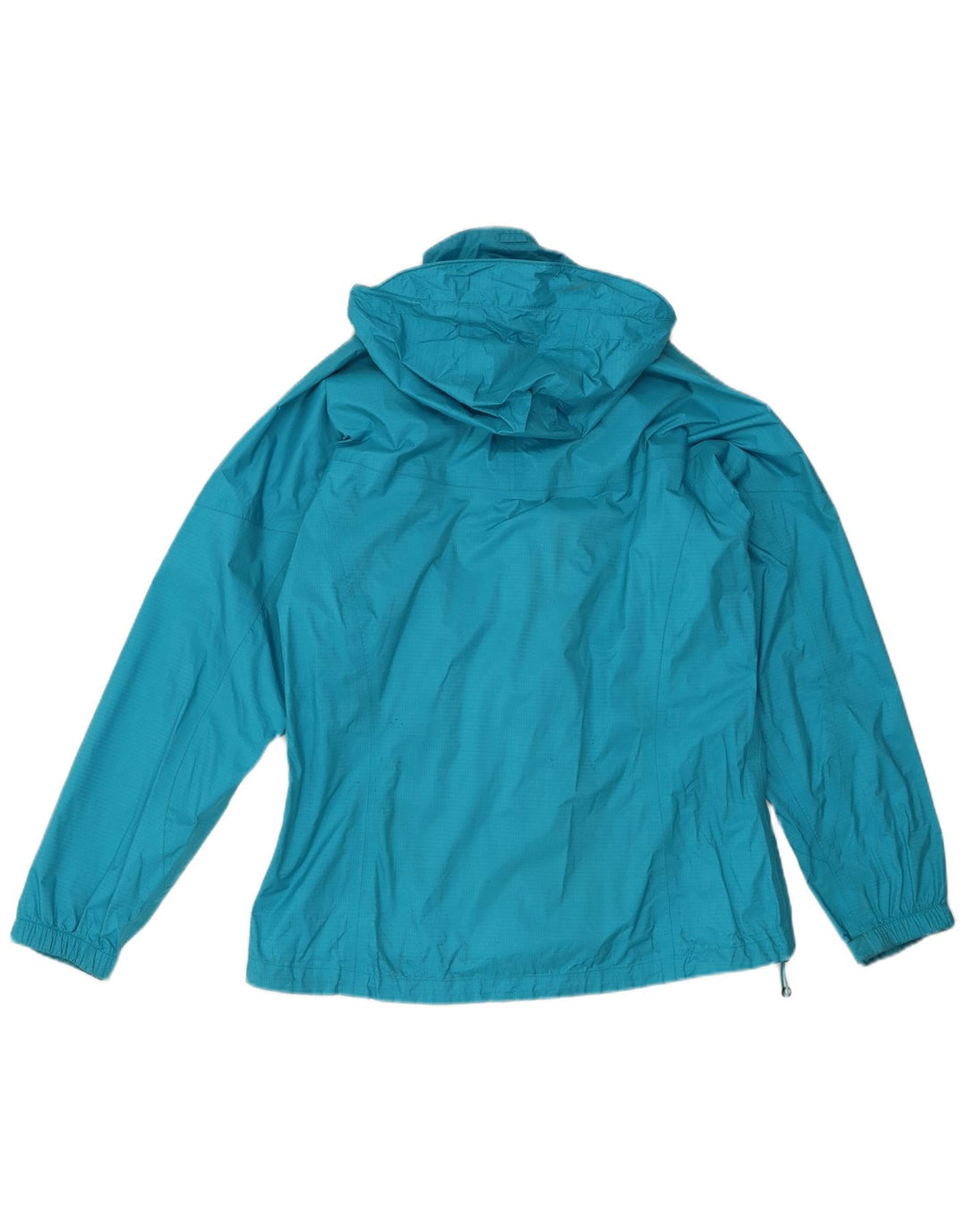 Jaqueta de chuva feminina com capuz Marmot UK 16 grande nylon azul