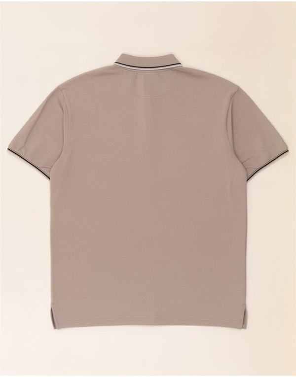 Camisa polo masculina Champion 3XL listrada cinza