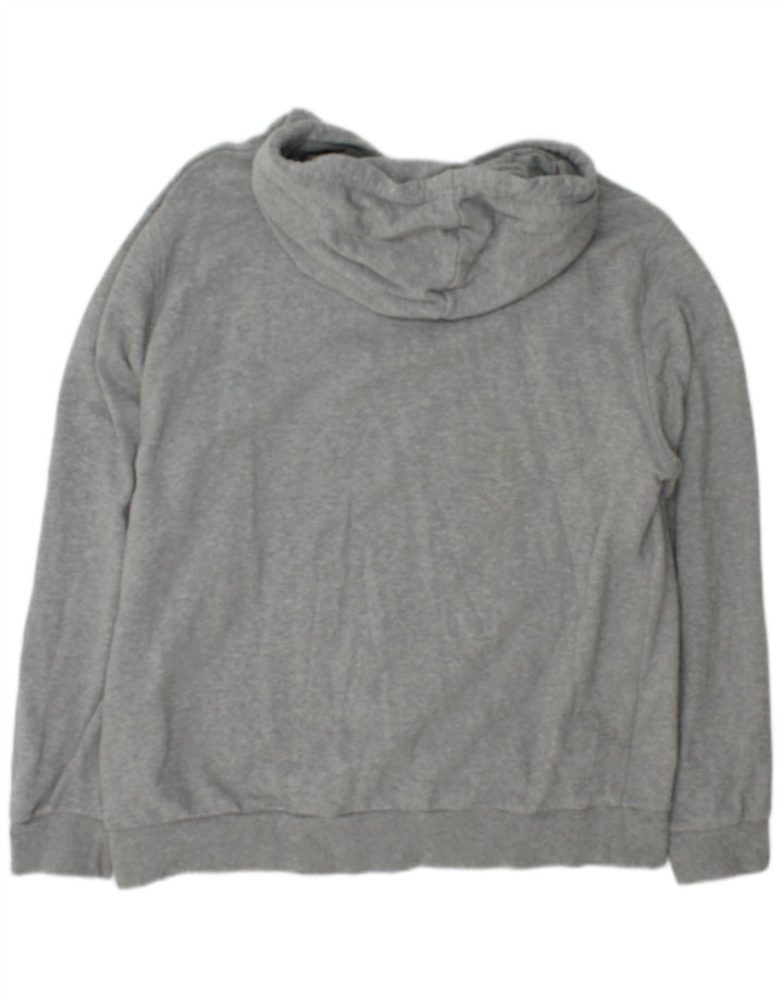 Suéter masculino com capuz Marks & Spencer 2XL algodão cinza