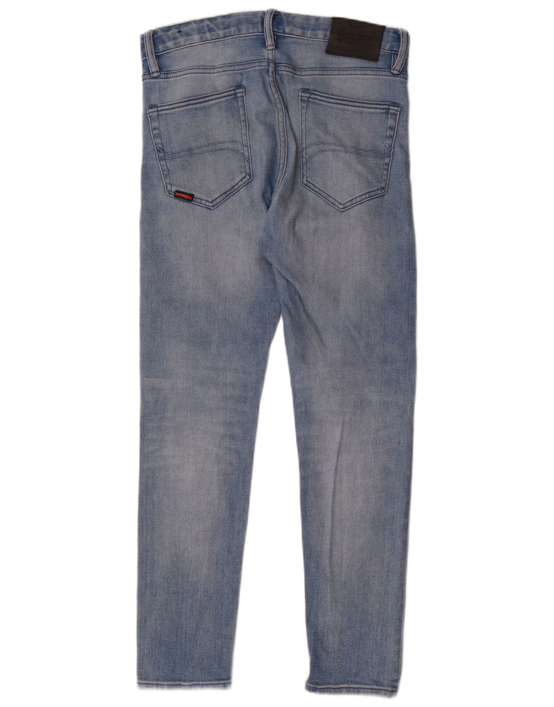 Jeans Superdry Masculino Slim W30 L30 Azul Algodão
