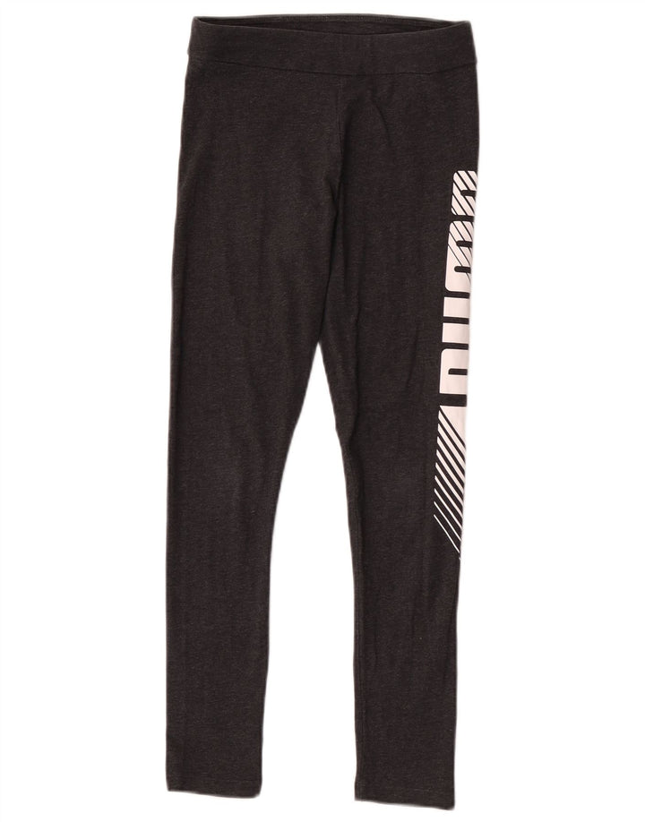 Leggings Puma Menina Graphic 11-12 Anos Cinzentas