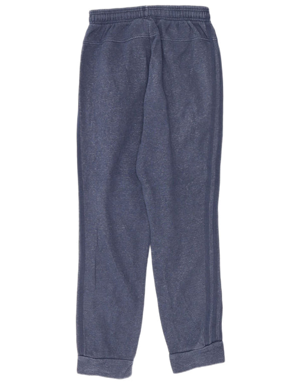 Adidas Mens Treino Calças Joggers Pequeno Poliéster Azul Marinho