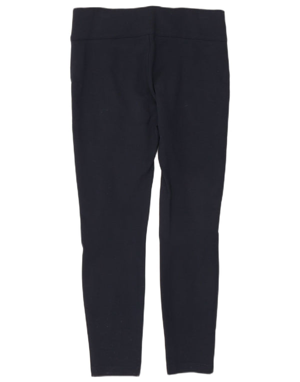 Zara Womens Trafaluc Legging Calça Casual Médio W28 L26 Azul Marinho