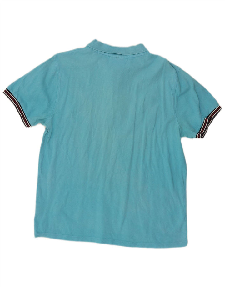 Camisa polo masculina Fila XL azul algodão