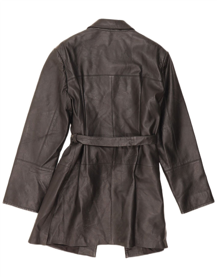 Casaco de couro feminino Conbipel IT 48 XL couro preto