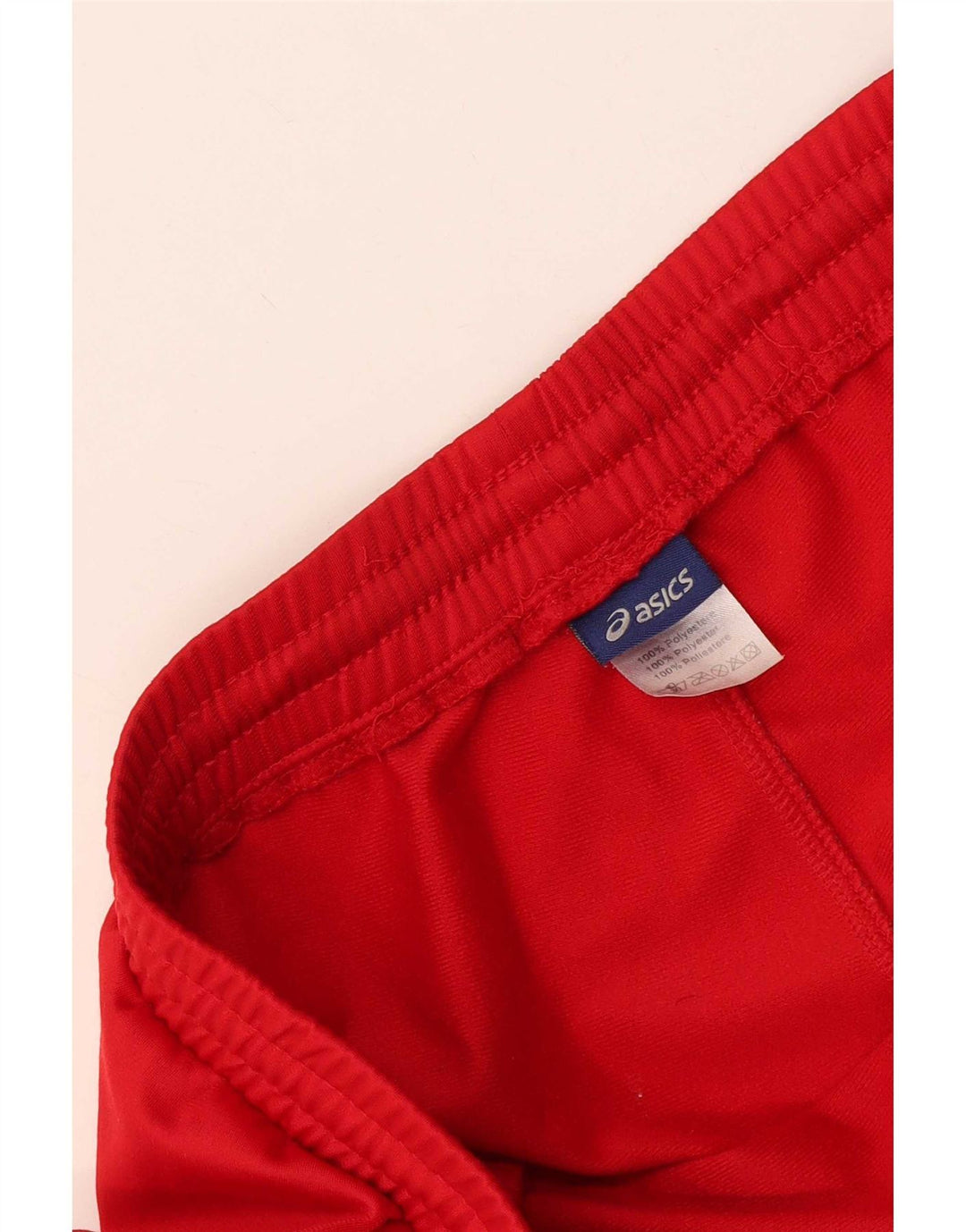 Calça de treino masculina Asics XL vermelho poliéster