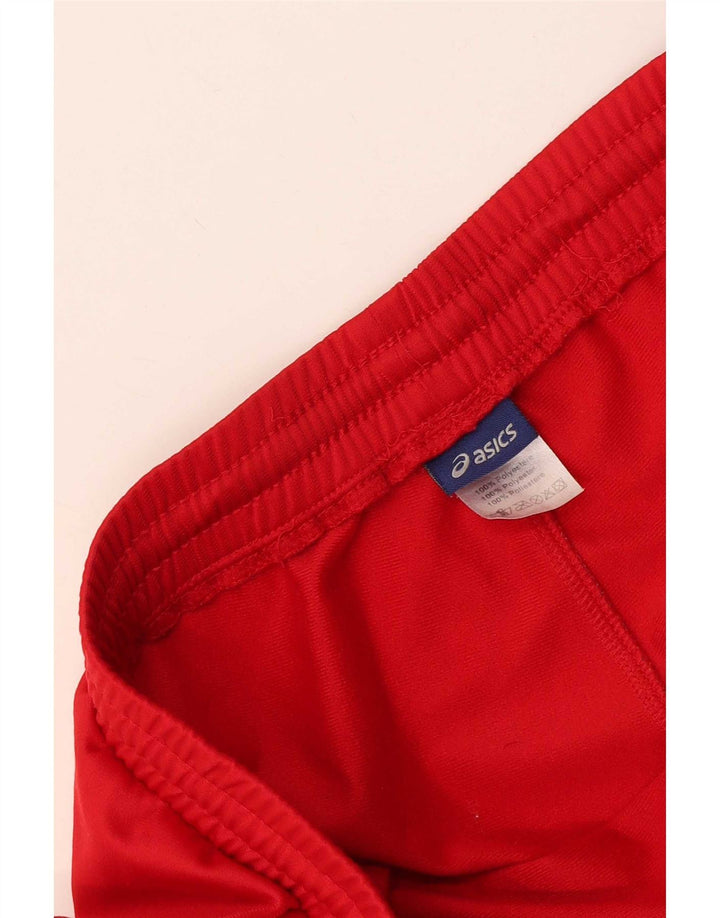 Calça de treino masculina Asics XL vermelho poliéster
