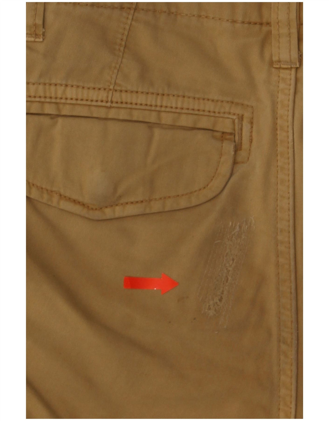 Shorts Cargo Masculino Napapijri W30 Médio Bege