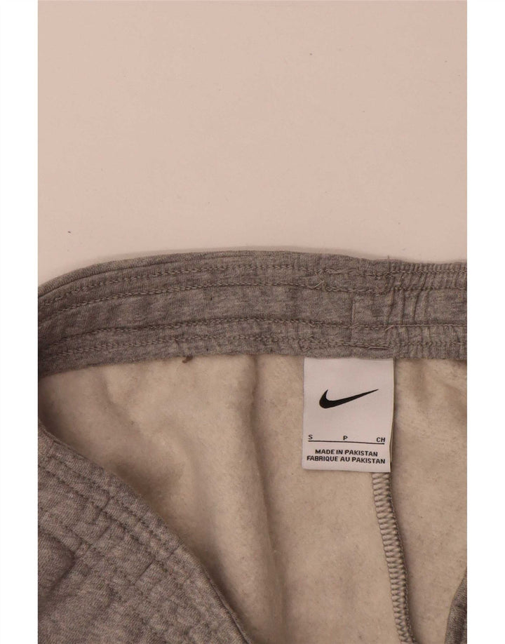 Calça de treino masculina Nike Joggers pequeno cinza manchado de algodão
