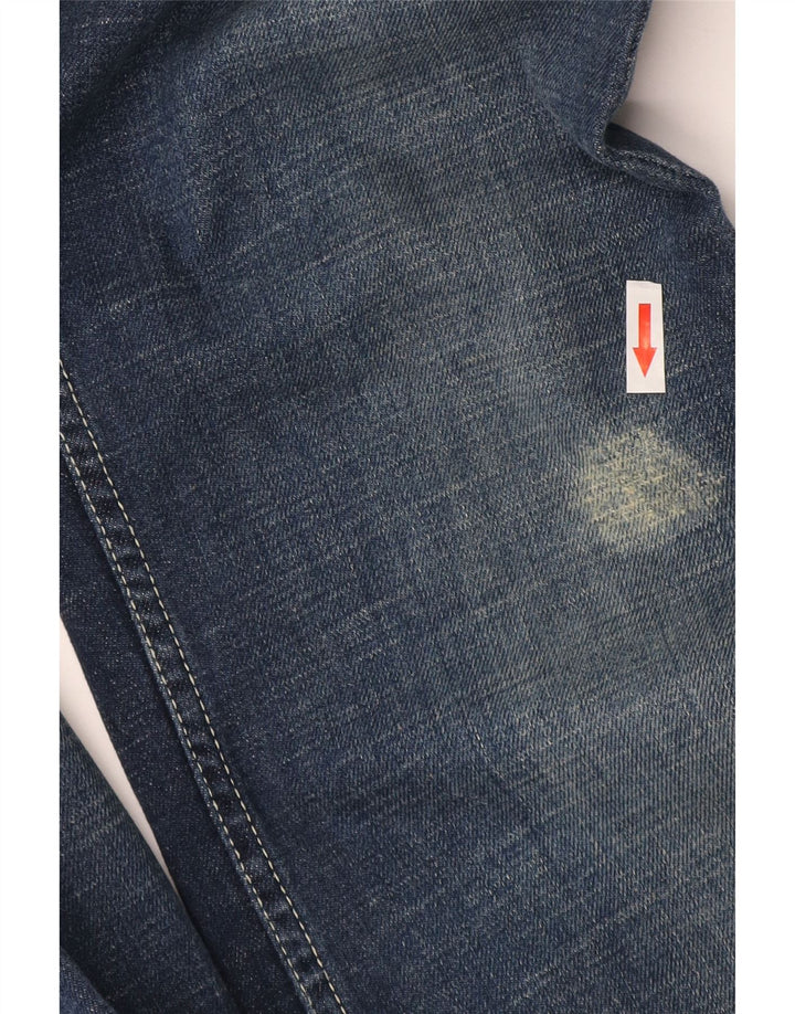 Lee Womens Leola Bootcut Jeans W31 L31 Azul Algodão