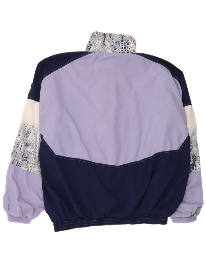 Erbacher Jaqueta masculina de agasalho XL azul marinho Colourblock