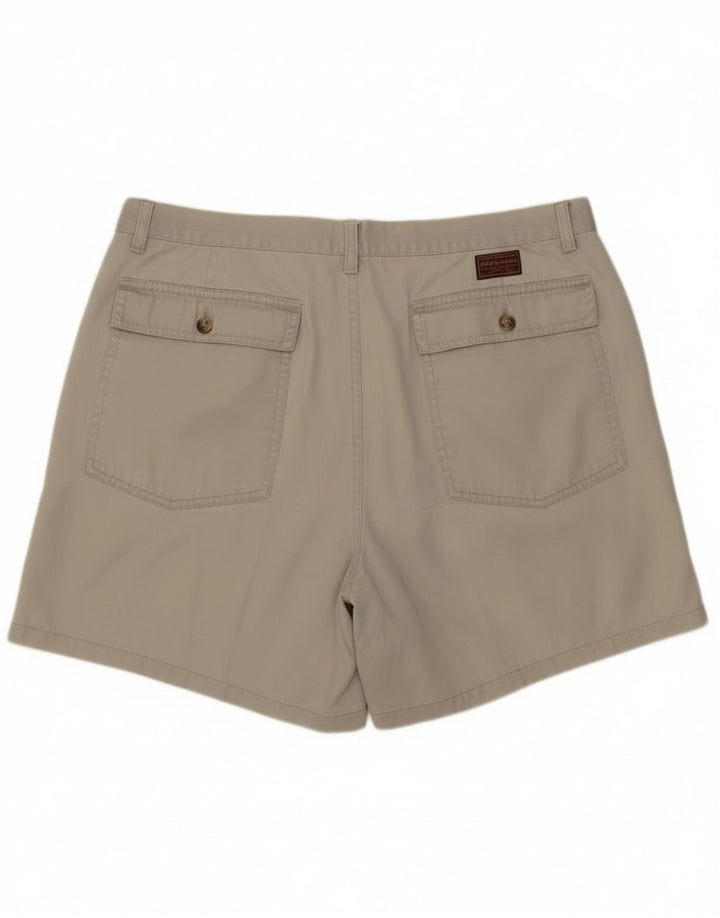 Rifle Mens Pegged Chino Shorts W36 Grande Bege