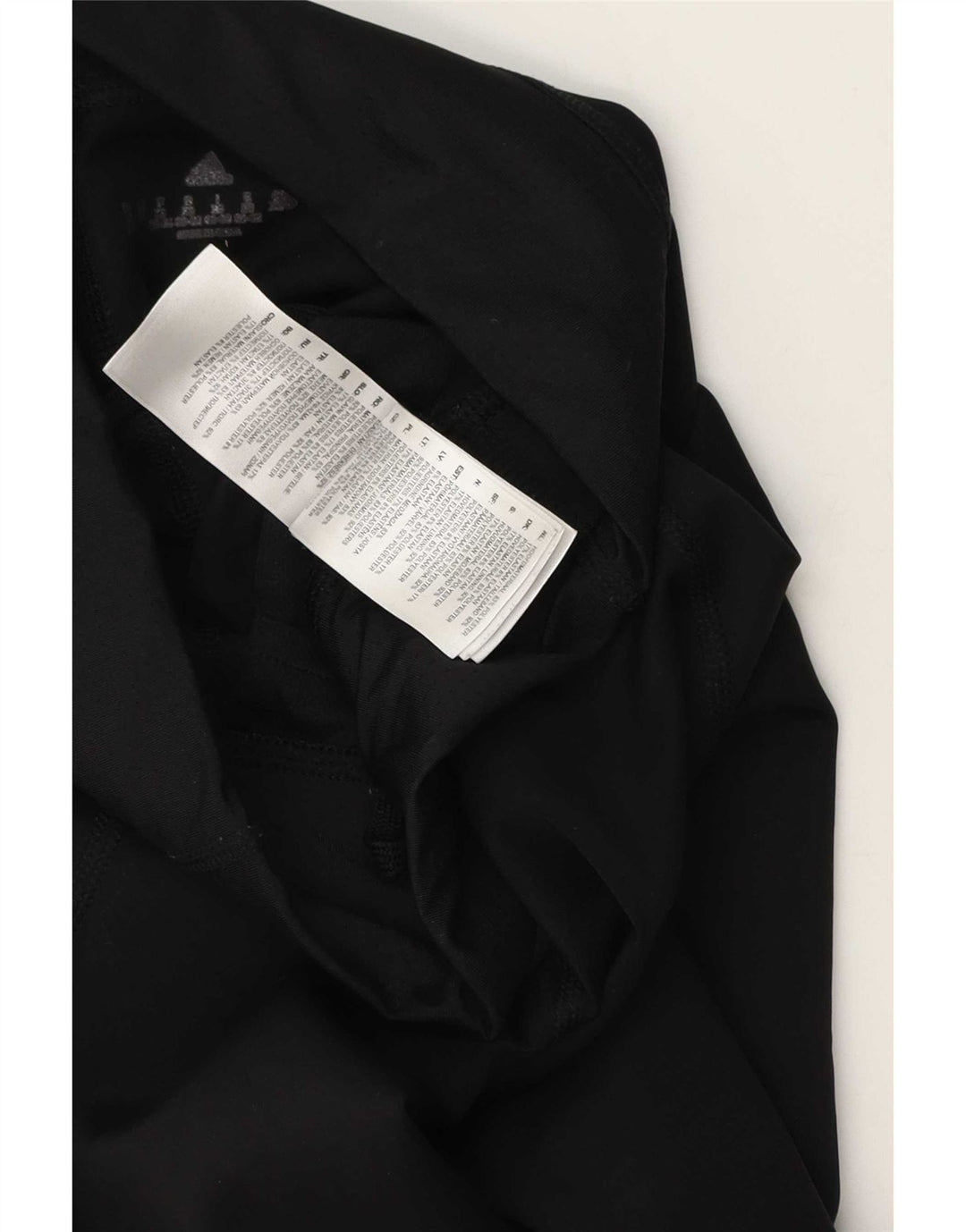 Adidas Womens Capri Leggings UK 8 Pequeno Poliéster Preto