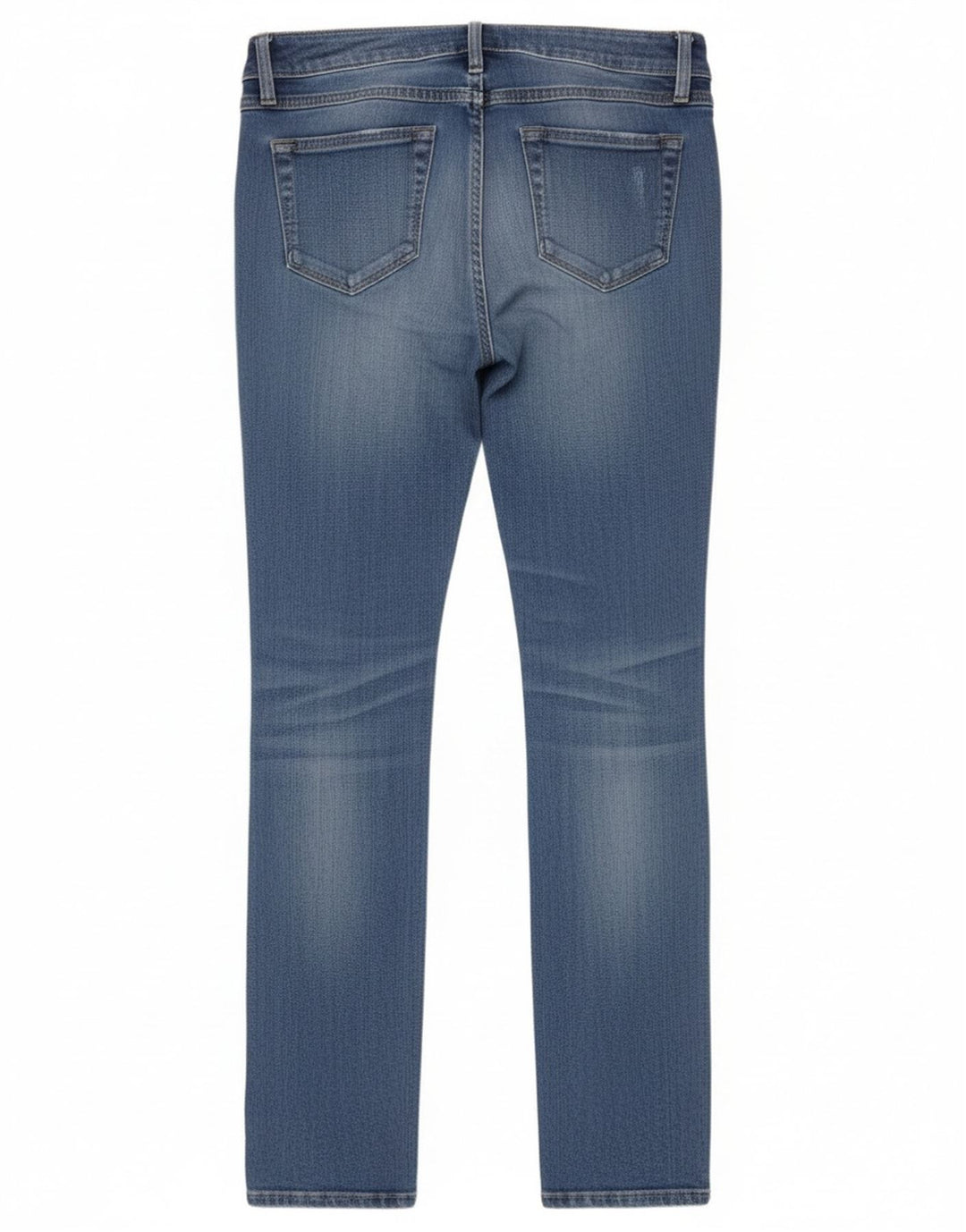 Benetton Jeans Skinny Feminino W28 L33 Azul Algodão