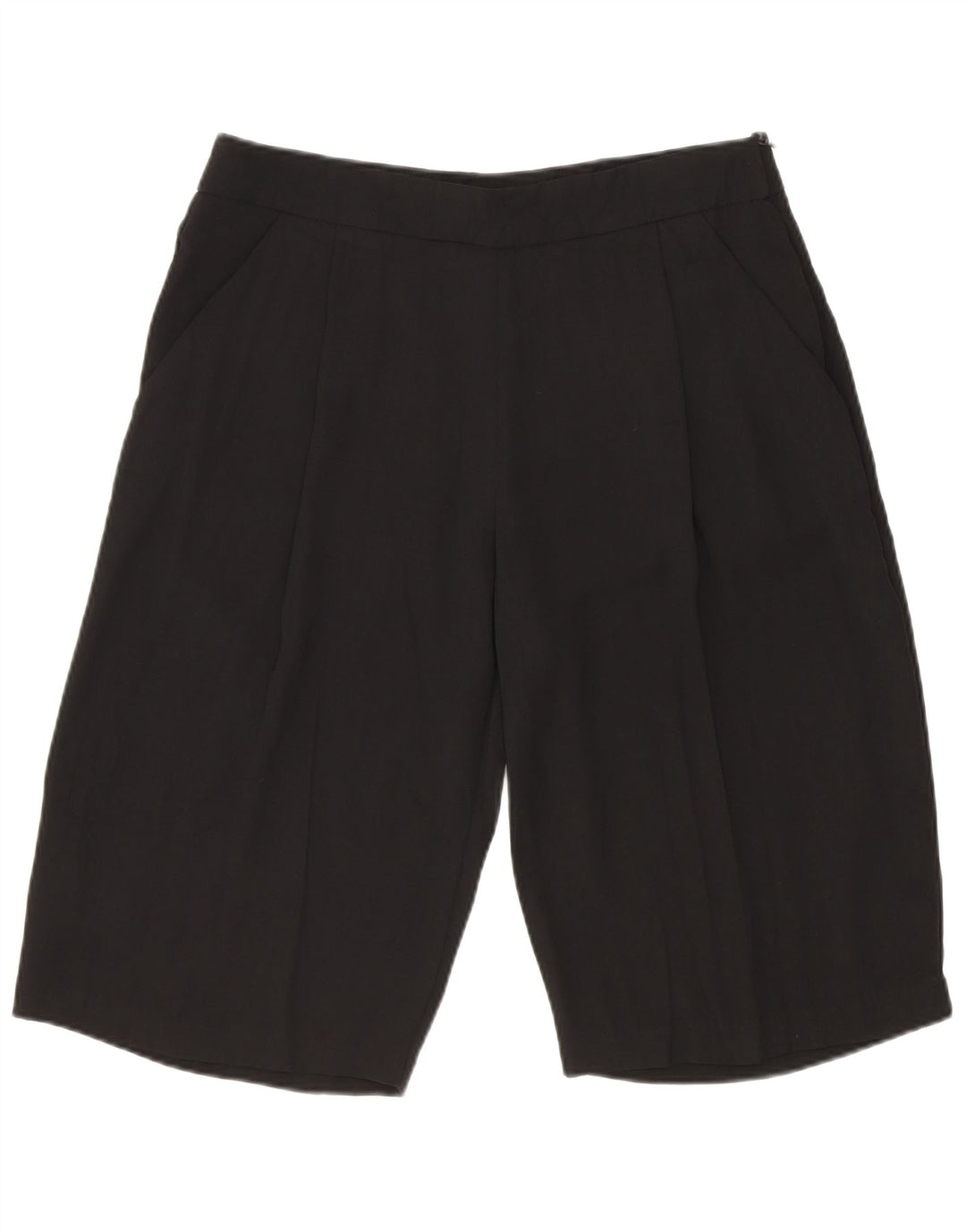 Shorts casual feminino Zara XS W24 poliéster preto