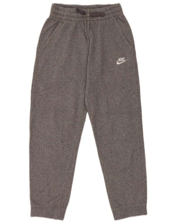 Calça de treino Nike Girls Joggers 12-13 anos cinza manchado de algodão