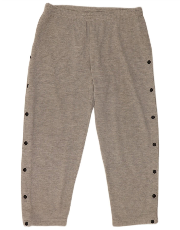 Calça de treino masculina KAPPA poliéster cinza médio