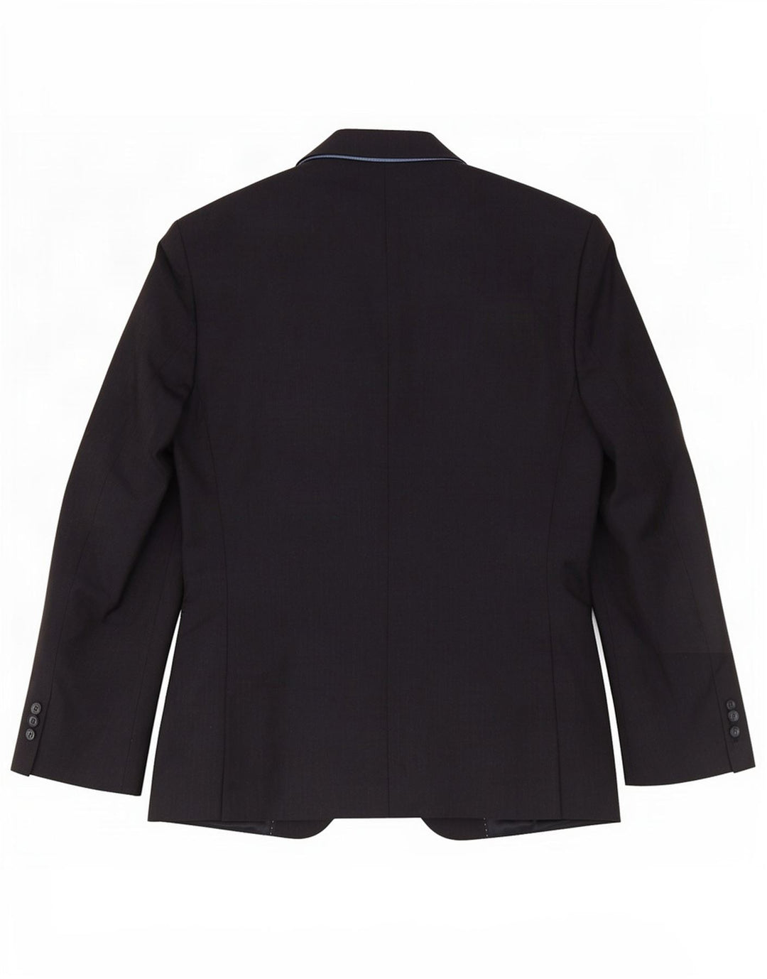 Jaqueta blazer masculina de 2 botões Marks & Spencer Reino Unido 38 lã azul marinho médio