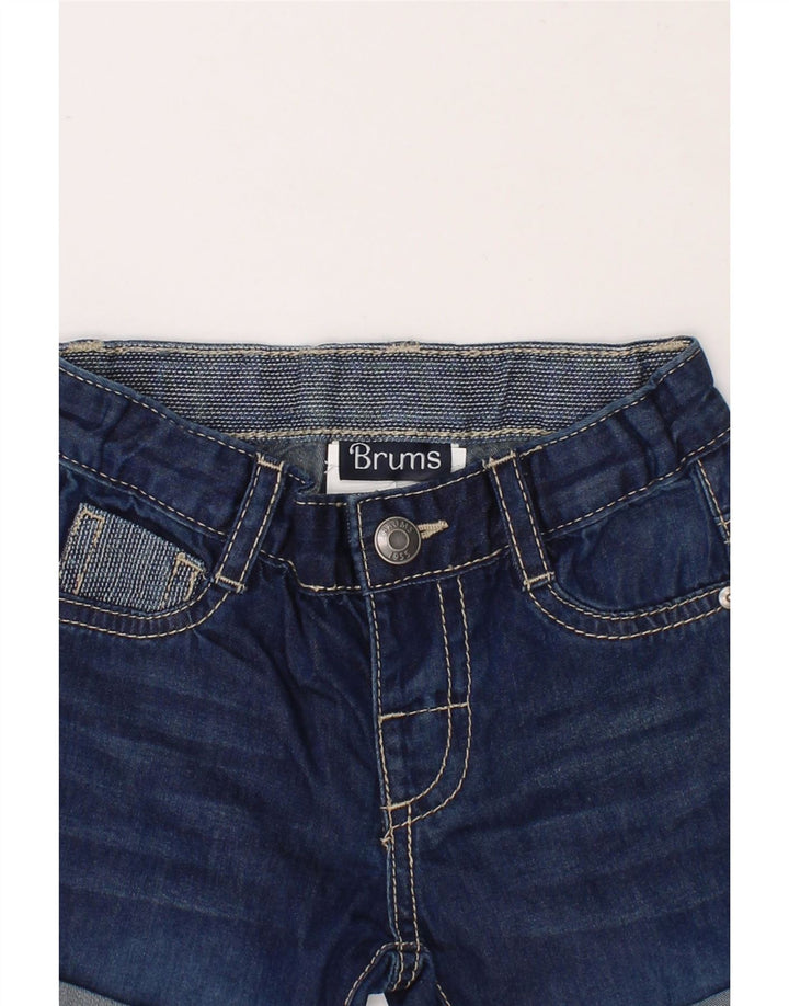 BRUMS Baby Girls Denim Shorts 3-6 Months W16 Blue Cotton Vintage Brums and Second-Hand Brums from Messina Hembry 