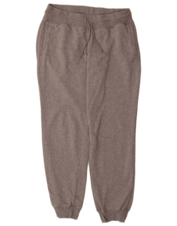 Calça Adidas Climalite Feminina Joggers UK 16/18 Grande Cinza