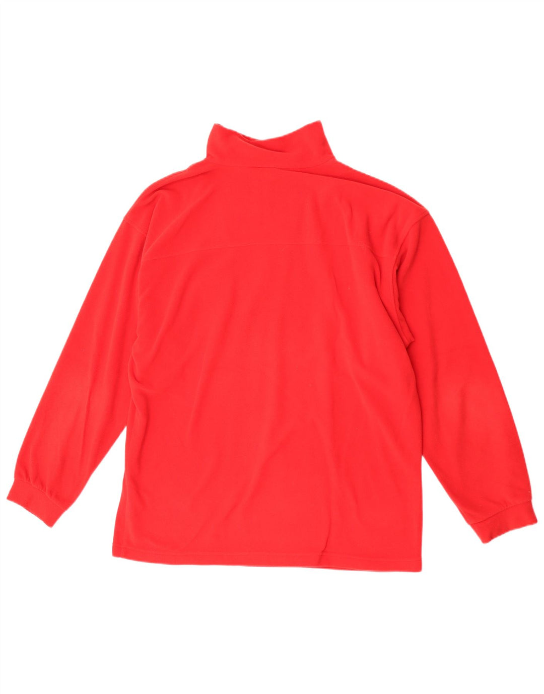 Schoffel Mens Zip Neck Fleece Jumper Médio Vermelho