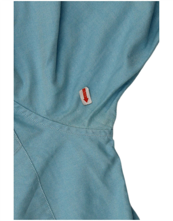 Camisa masculina BEN SHERMAN de algodão azul médio