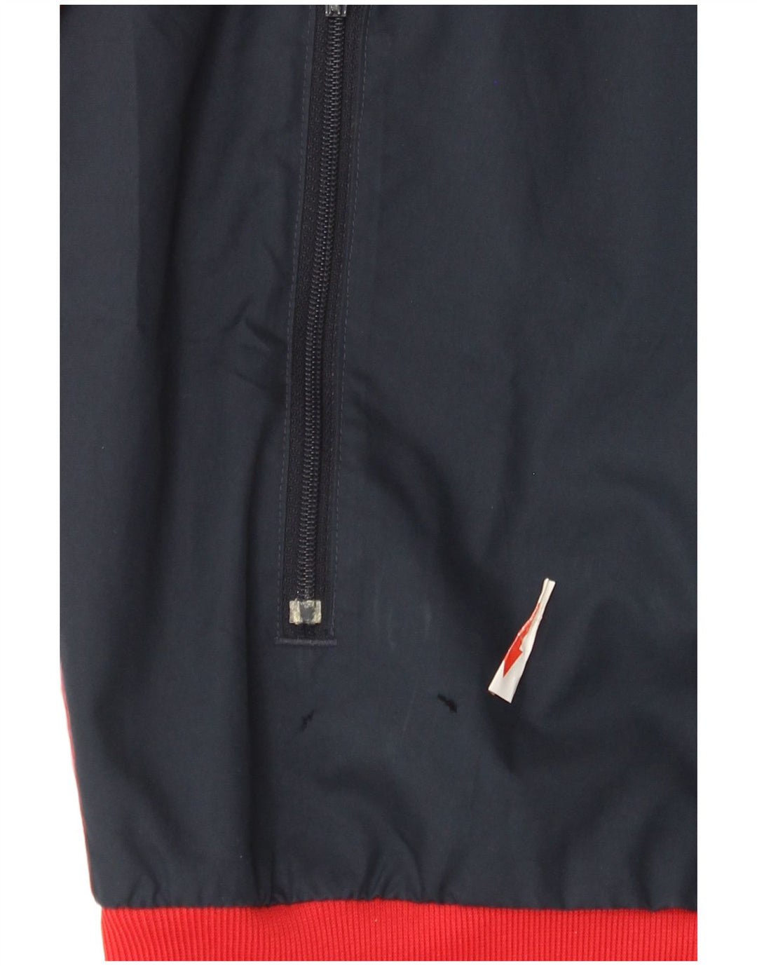 Adidas masculino moletom com capuz jaqueta superior poliéster colorblock vermelho médio