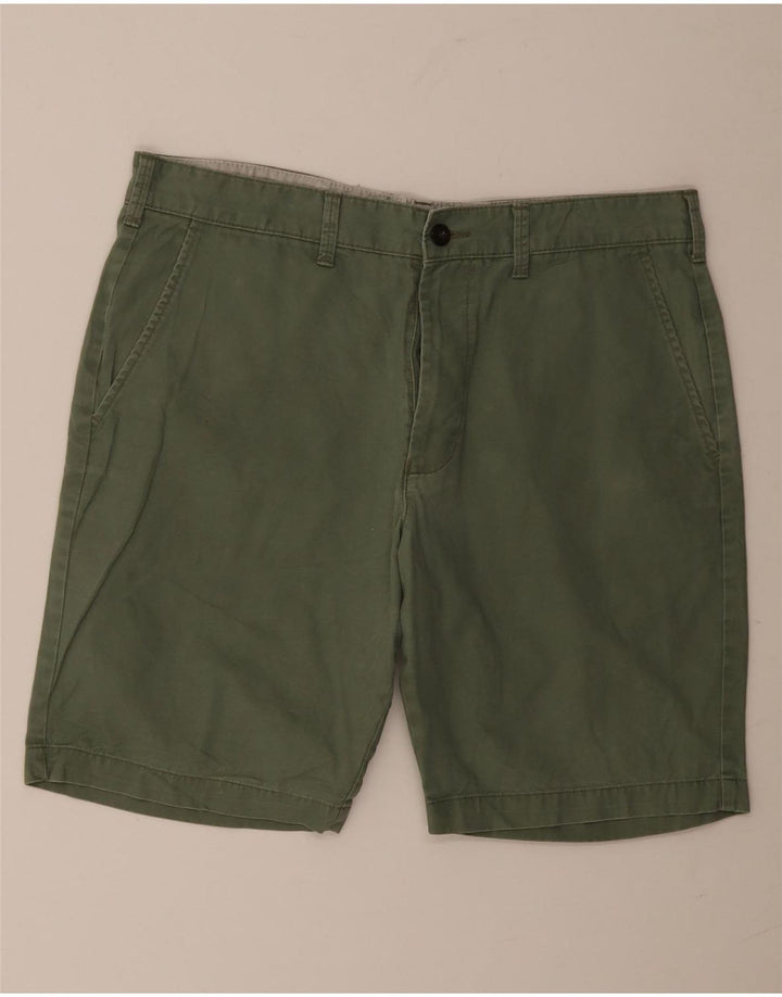 Shorts Chino Masculino Marks & Spencer W34 Grande Verde