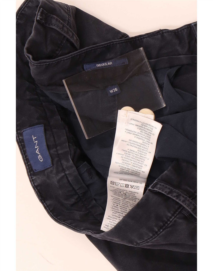 Gant Mens Chino Shorts W36 Grande Algodão Azul Marinho